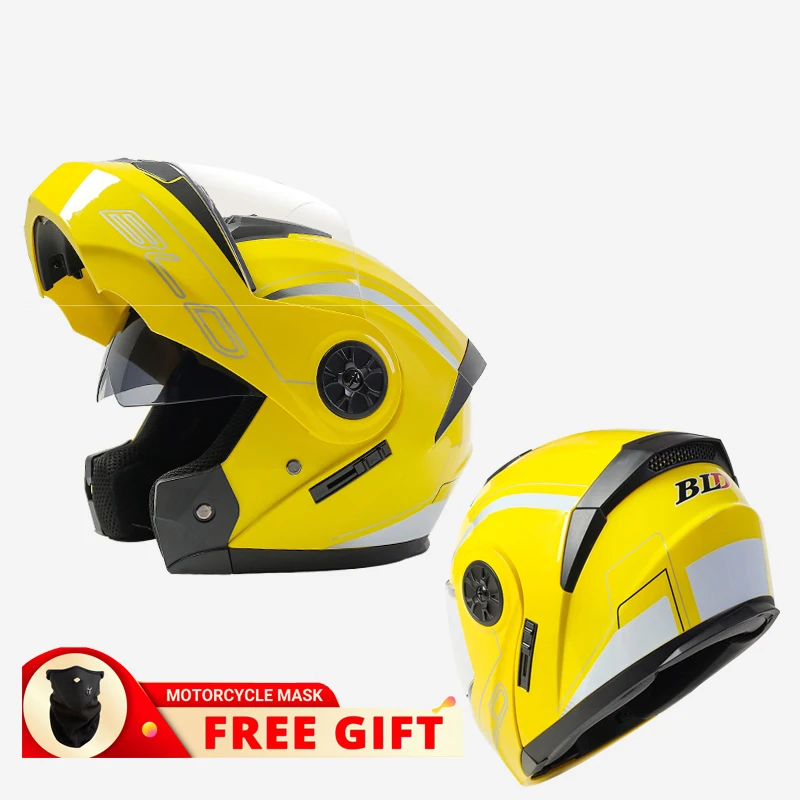 Flip Up Helmet Racing Motorcycle Suitable Protection For Men & Women Dual Visor Lens Modular Breathable Motocross Crash Cascos
Flip Up Helmet Racing Motorcycle Suitable Protection For Men & Women Dual Visor Lens Modular Breathable Motocross Crash Cascos