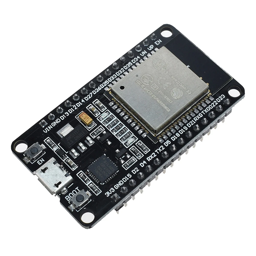 Макетная плата ESP32, модуль Wi-Fi + Bluetooth IOT Ethernet для умного дома ESP WROOM32
Макетная плата ESP32, модуль Wi-Fi + Bluetooth IOT Ethernet для умного дома ESP WROOM32