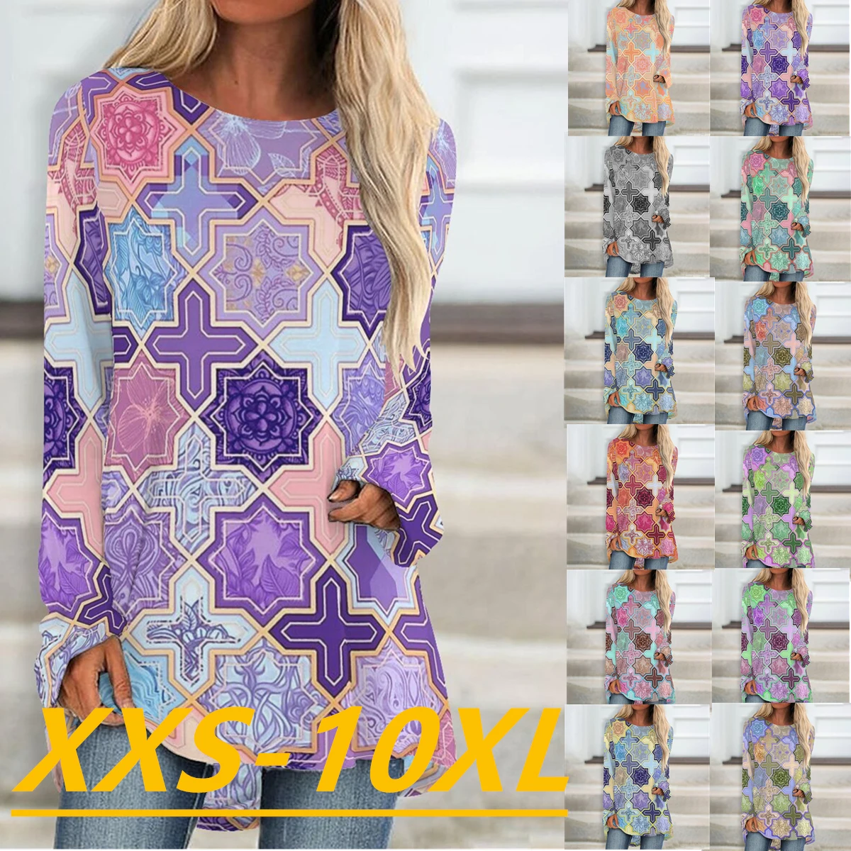 Automne / Hiver 2022 Femmes Imprimer Col Rond Manches Longues Décontracté Plus Haut XXS - 10XL
Automne / Hiver 2022 Femmes Imprimer Col Rond Manches Longues Décontracté Plus Haut XXS - 10XL