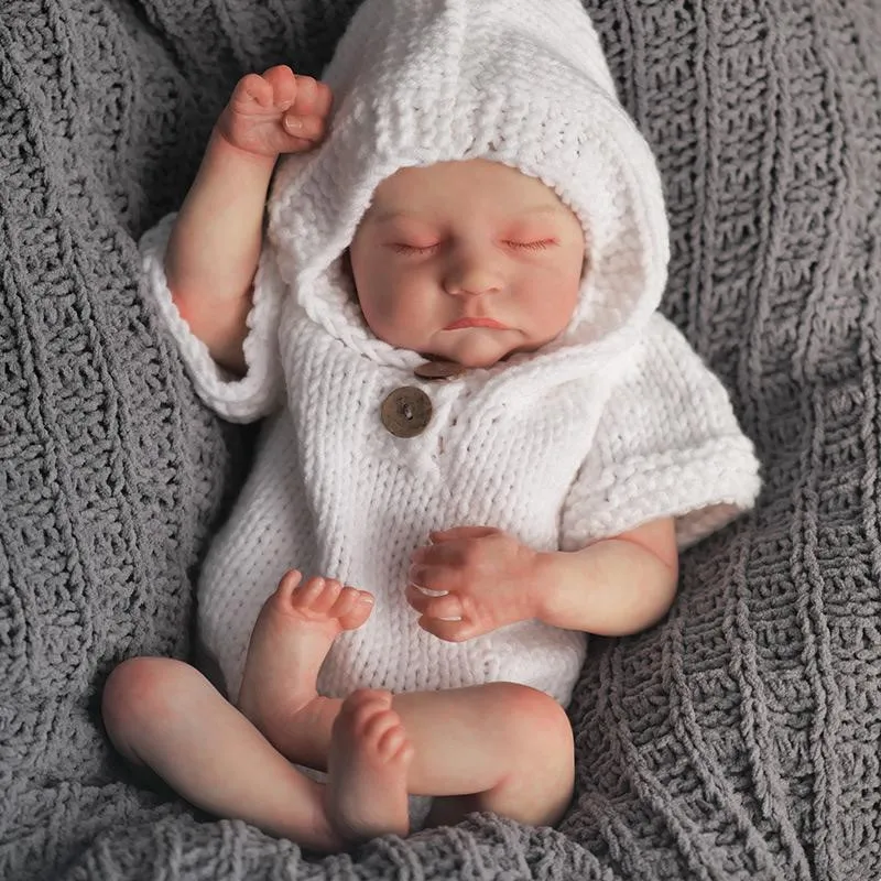 2022 NPK 49CM Bebe Doll Reborn Baby Levi lifelike Soft Body Flexible Hand-Drawing Hair 3D Skin Tone with Veins cuddly baby doll
2022 NPK 49CM Bebe Doll Reborn Baby Levi lifelike Soft Body Flexible Hand-Drawing Hair 3D Skin Tone with Veins cuddly baby doll
