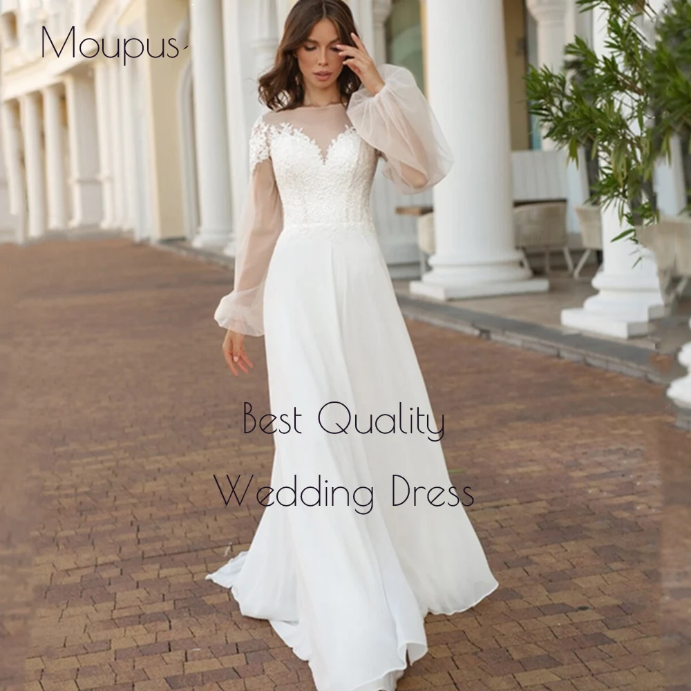 Princess V-Neck Wedding Dress For Women 3/4 Sleeve Lace Appliques Custom A-Line Bridal Gown Tulle Illusion Button Sweep Train
Princess V-Neck Wedding Dress For Women 3/4 Sleeve Lace Appliques Custom A-Line Bridal Gown Tulle Illusion Button Sweep Train