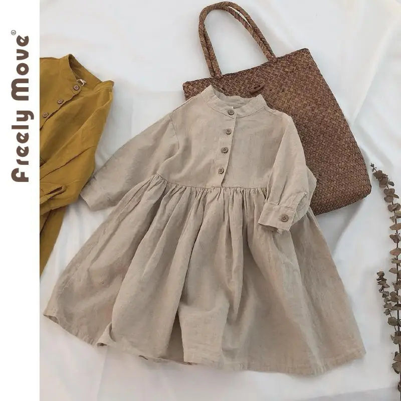 Freely Move Long Sleeves Children's Dresses for Girl Vintage Girls Dress Autumn 2023 New Girls Clothes Vestido Kids Clothing
Freely Move Long Sleeves Children's Dresses for Girl Vintage Girls Dress Autumn 2023 New Girls Clothes Vestido Kids Clothing