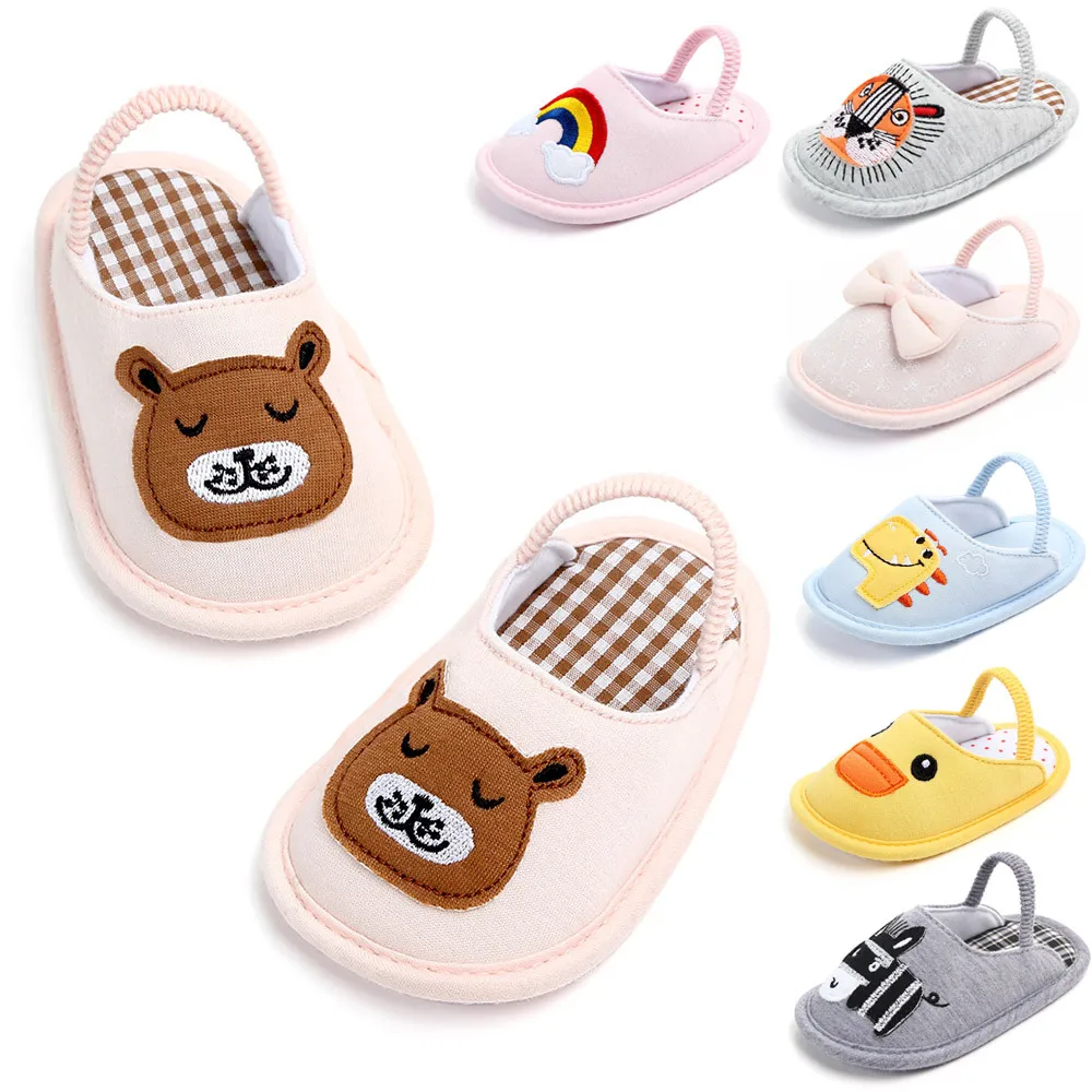 0-18M Newborn Baby Slippers Spring/Autumn Cute Cotton Bottom Non-Slip Baby Cloth Crib Shoes Baby Home Floor Shoes
0-18M Newborn Baby Slippers Spring/Autumn Cute Cotton Bottom Non-Slip Baby Cloth Crib Shoes Baby Home Floor Shoes