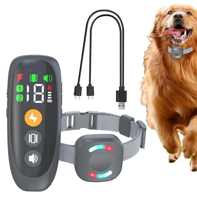 Barking Collar For Dogs Smart Barking Control Collar With 4 Training Modes Pet Supplies For Dogs Anti-Bark Training In The
Barking Collar For Dogs Smart Barking Control Collar With 4 Training Modes Pet Supplies For Dogs Anti-Bark Training In The