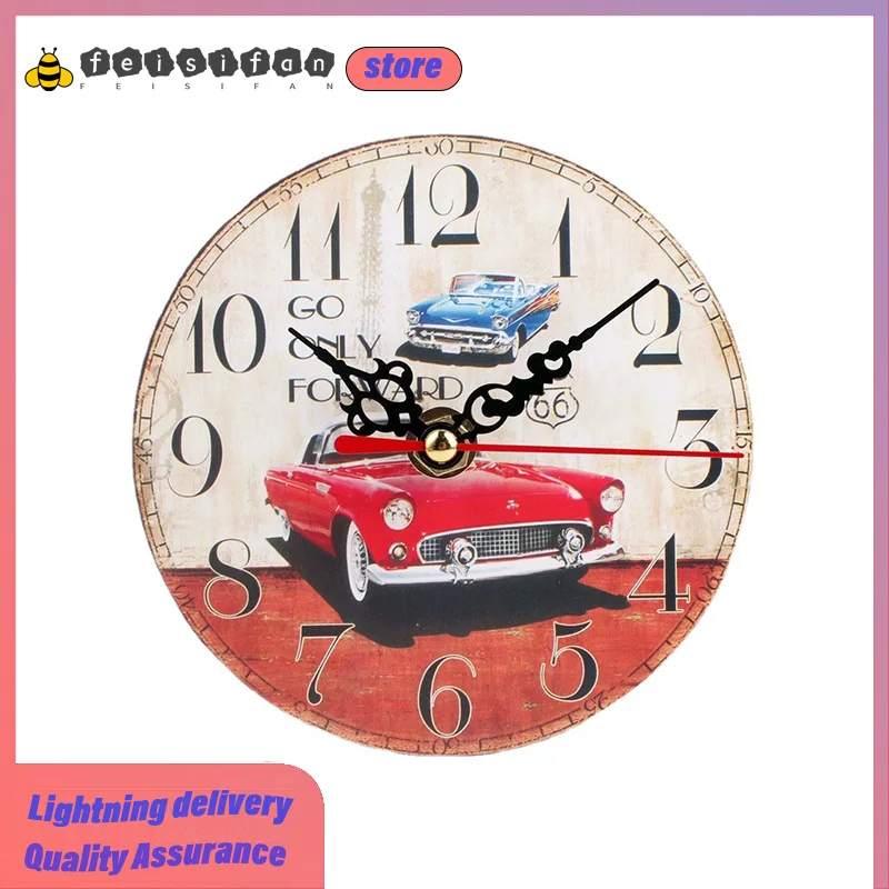 High Quality Creative Fashion DIY Wall Clock Wooden Round Wall Clock Vintage Round Modern Design Home Decor Living Room Clocks
High Quality Creative Fashion DIY Wall Clock Wooden Round Wall Clock Vintage Round Modern Design Home Decor Living Room Clocks