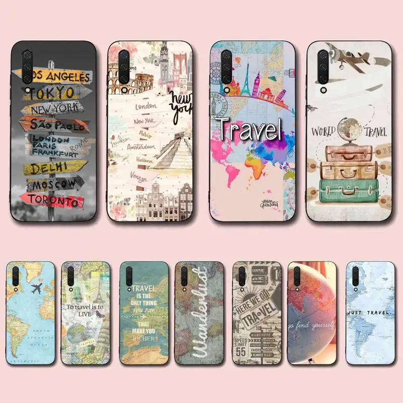 World Map Travel Phone Case for Xiaomi mi 5 6 8 9 10 lite pro SE Mix 2s 3 F1 Max2 3
World Map Travel Phone Case for Xiaomi mi 5 6 8 9 10 lite pro SE Mix 2s 3 F1 Max2 3