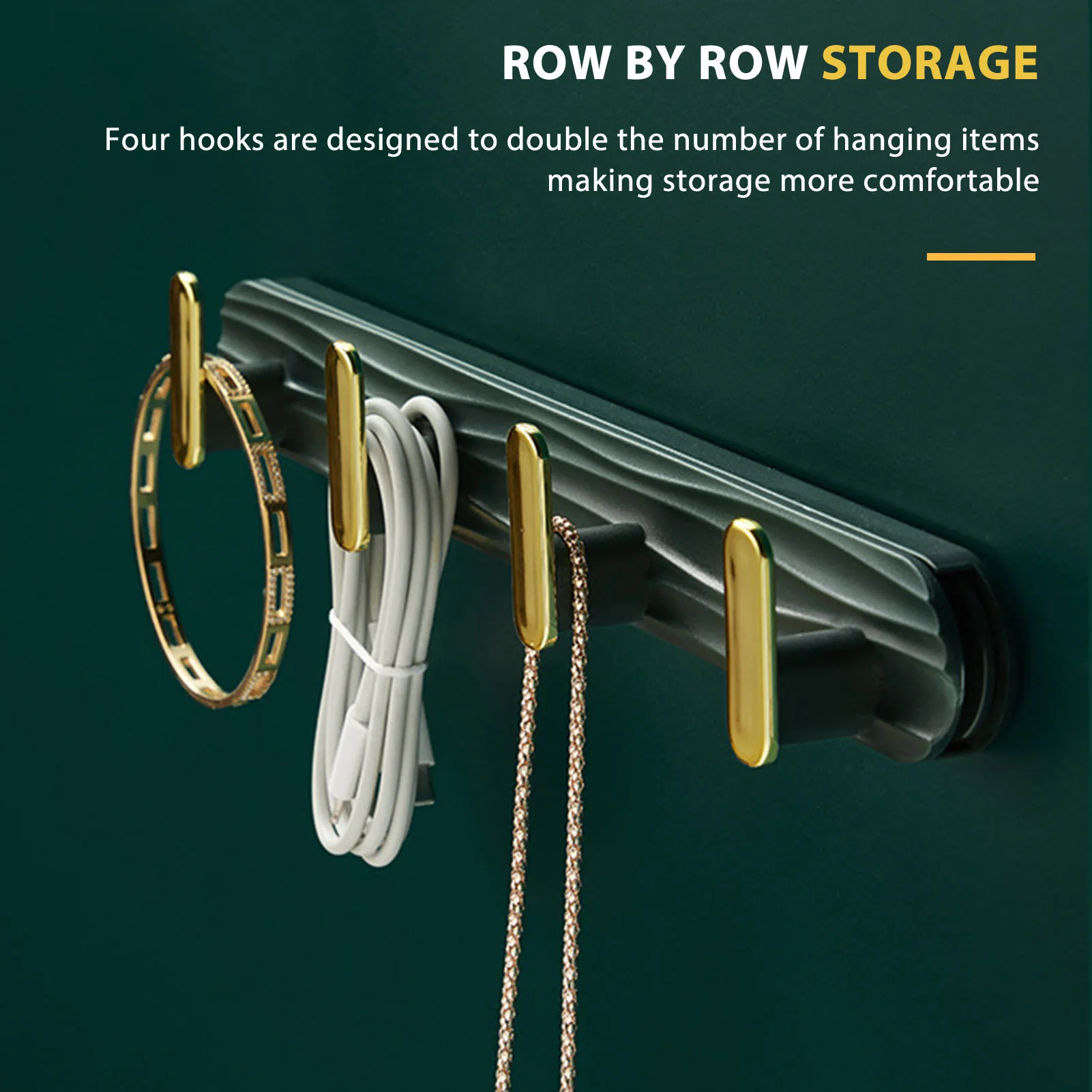 Self-adhesive Key Rack Wall Entryway Mounted Hook Rack With 4 Hooks For Entrance Wall Exquisite Bathroom Clothes Kitchen Decor
Self-adhesive Key Rack Wall Entryway Mounted Hook Rack With 4 Hooks For Entrance Wall Exquisite Bathroom Clothes Kitchen Decor