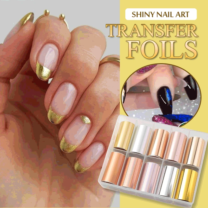 1 Box Nail Foils Stickers Metal Gold ilver Color Starry Paper Transfer Foil Wraps Adhesive Decals Nail Art Decorations 
1 Box Nail Foils Stickers Metal Gold ilver Color Starry Paper Transfer Foil Wraps Adhesive Decals Nail Art Decorations