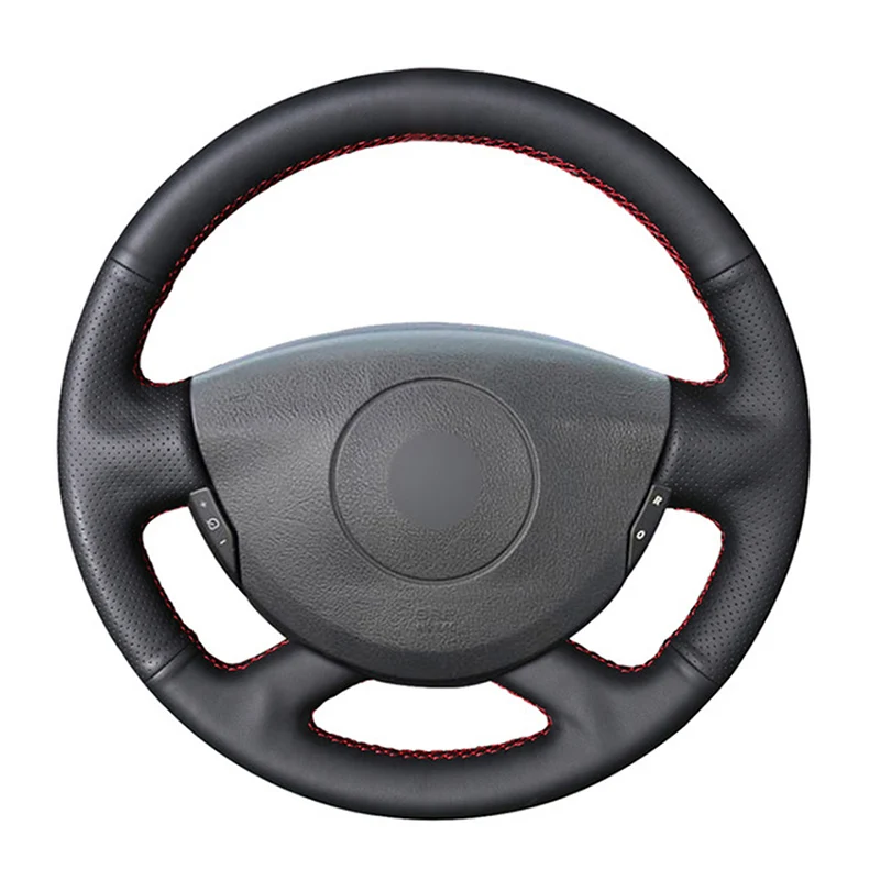 DIY Black Artificial&Genuine Leather For Renault Laguna Trafic Vel Satis Espace GrandNissan Primastar Car Steering Wheel Cover
DIY Black Artificial&Genuine Leather For Renault Laguna Trafic Vel Satis Espace GrandNissan Primastar Car Steering Wheel Cover