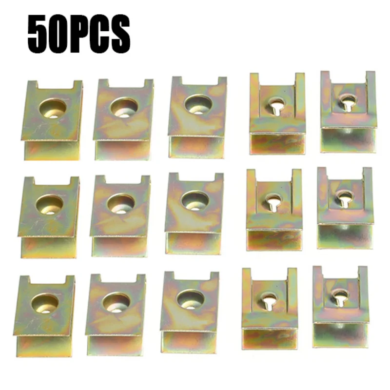 Car U-shaped Fasteners Tapping Screw Clip Anti-rust Nut Mounting Retainer Clip Engine Bumper Fender Trim Panel Fasteners Clamp
Car U-shaped Fasteners Tapping Screw Clip Anti-rust Nut Mounting Retainer Clip Engine Bumper Fender Trim Panel Fasteners Clamp