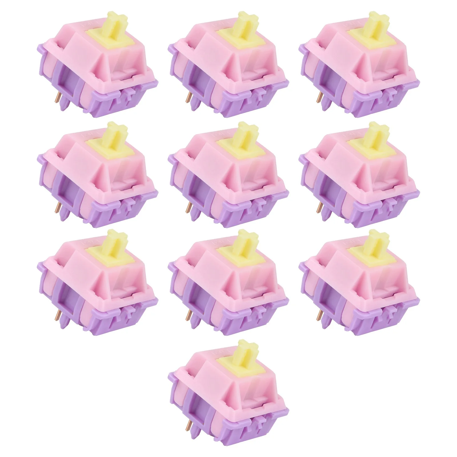 10 PCS Equalz Macho Switch Banana Split Switches For Custom Mechanical Gaming Keyboard Gaming
10 PCS Equalz Macho Switch Banana Split Switches For Custom Mechanical Gaming Keyboard Gaming