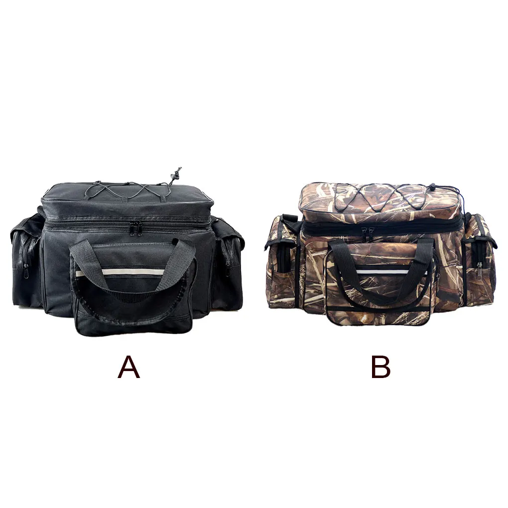 Oxford Cloth Fishing Tackle Bag Waterproof Large Capacity Storage Bags Fish Pouch Handbag for Travel Climbing Type 2
Oxford Cloth Fishing Tackle Bag Waterproof Large Capacity Storage Bags Fish Pouch Handbag for Travel Climbing Type 2