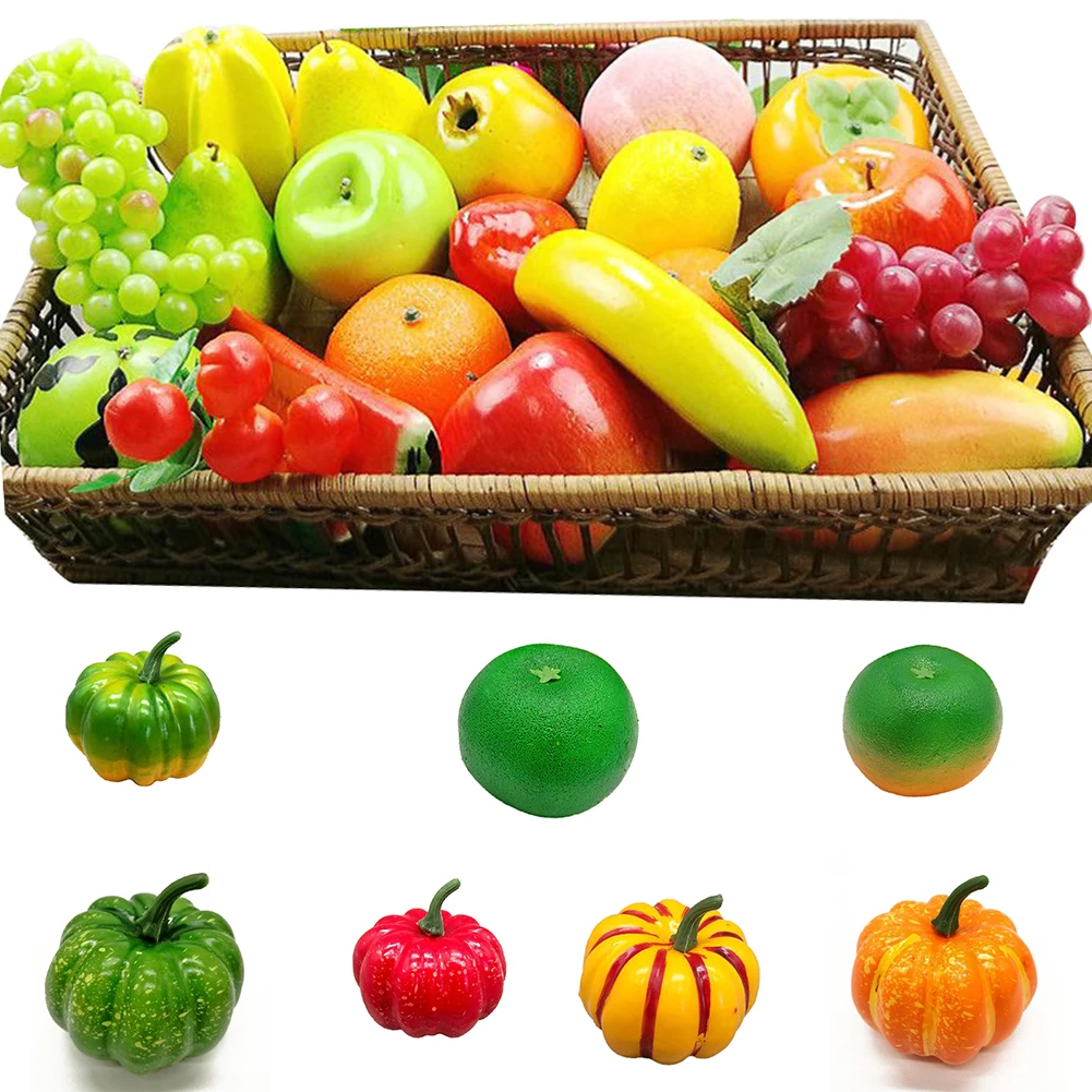 

Искусственные фрукты, искусственные фрукты, яблоко, апельсин, тыква, манго, еда, фотография, реквизит, украшение