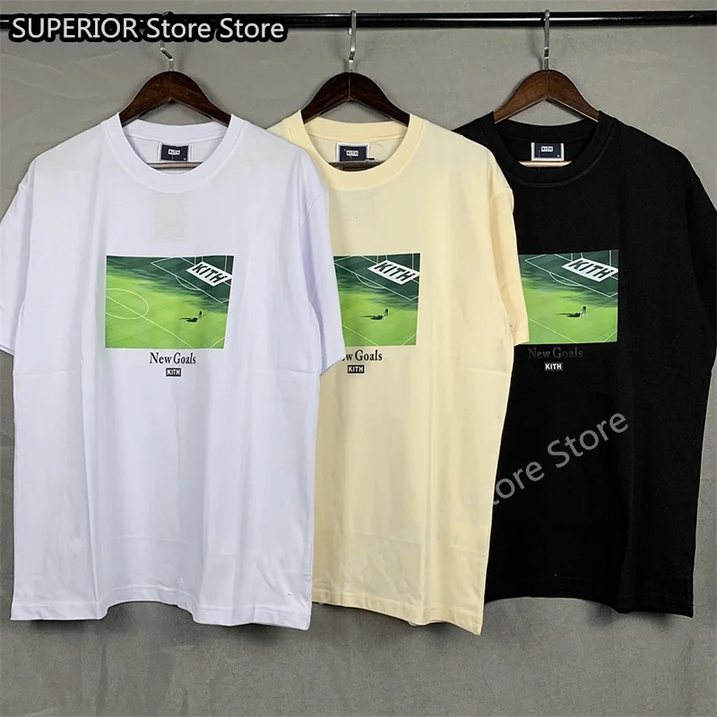 KITH Purpose 22SS Green Football Field Inspirational Slogan Printed Round Neck American Street Short Sleeve Tee
KITH Purpose 22SS Green Football Field Inspirational Slogan Printed Round Neck American Street Short Sleeve Tee