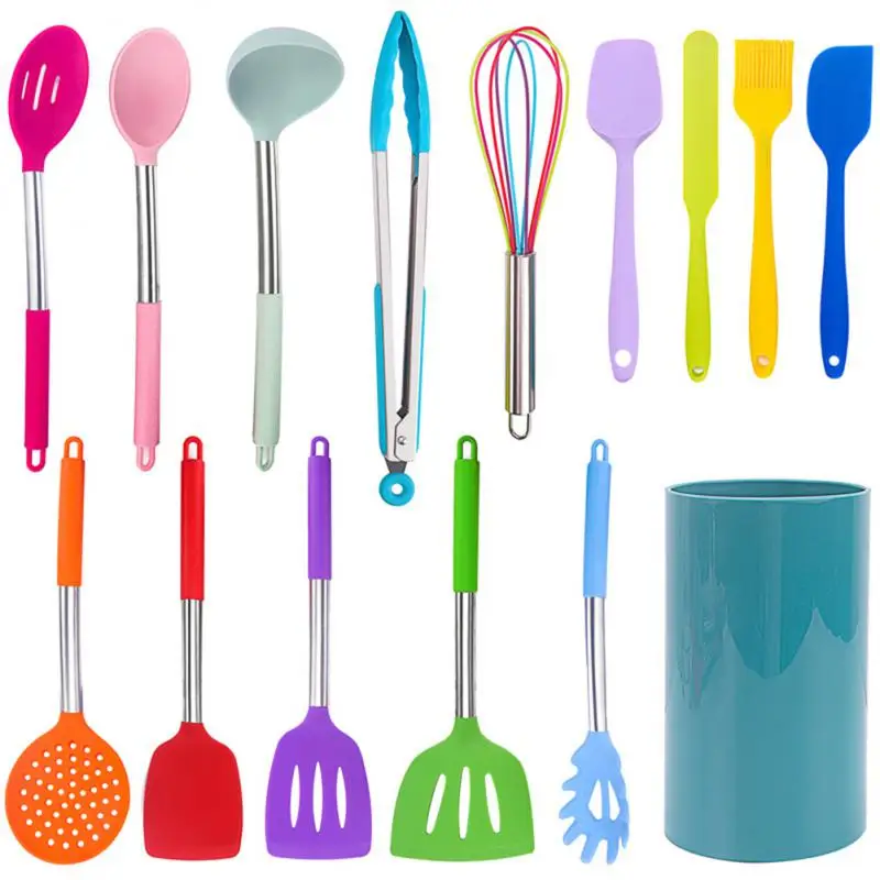 Silicone Heat-resistant Spatula Shovel Egg Beaters Non-stick Kitchen Cooking Spatula Oil Brush Kitchenware Kitchen Utensils
Silicone Heat-resistant Spatula Shovel Egg Beaters Non-stick Kitchen Cooking Spatula Oil Brush Kitchenware Kitchen Utensils