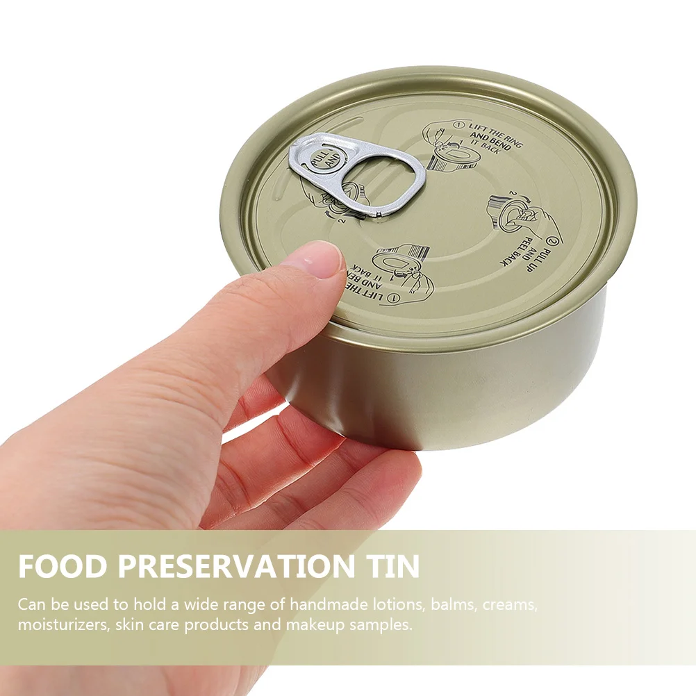 12pcs Leakage-proof Tinplate Can Food-grade Empty Meat Tin Multi-use Food Snack Preservation Tin
12pcs Leakage-proof Tinplate Can Food-grade Empty Meat Tin Multi-use Food Snack Preservation Tin