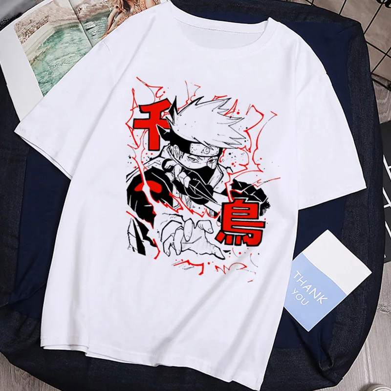 Naruto anime surrounding Naruto new European code thin men and women students short sleeved Anime T-shirt
Naruto anime surrounding Naruto new European code thin men and women students short sleeved Anime T-shirt