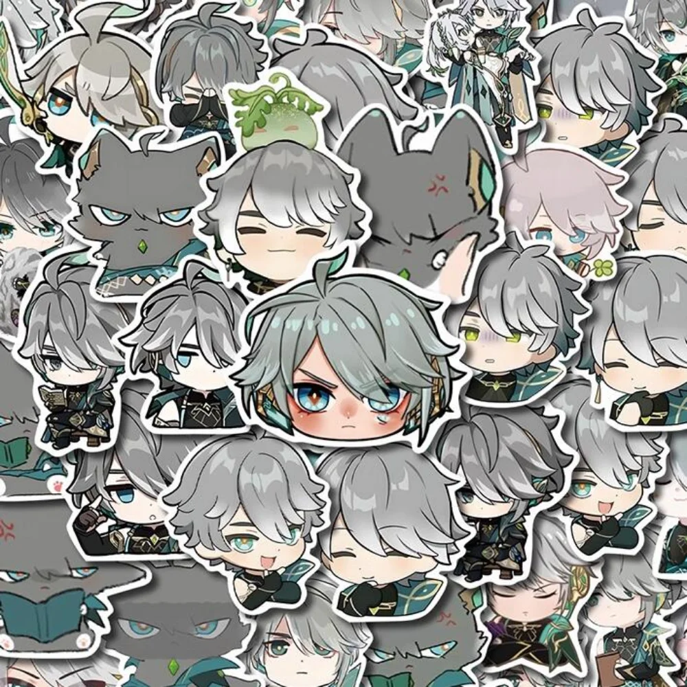 54Pcs Anime Game Genshin Impact Cute Stickers Cartoon Decal Laptop Phone Suitcase Guitar Skateboard Car Waterproof Sticker
54Pcs Anime Game Genshin Impact Cute Stickers Cartoon Decal Laptop Phone Suitcase Guitar Skateboard Car Waterproof Sticker