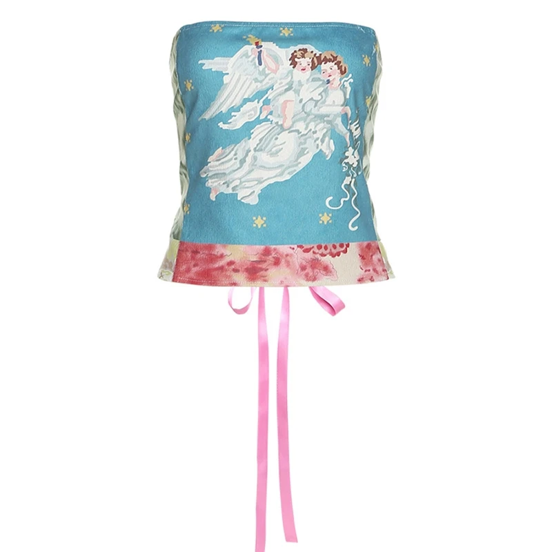 Retro Vintage Angel Printed Female Sleeveless Tops Corset Wide Polyester Belt Women Trendy Slimming Multi Size Corset
Retro Vintage Angel Printed Female Sleeveless Tops Corset Wide Polyester Belt Women Trendy Slimming Multi Size Corset