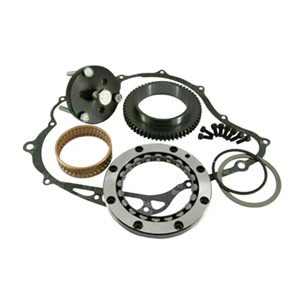 Starter Clutch One Way Durable Updated Gear Assy with Bolts 1100 for Yamaha V-Star Vstar1999 - 2009
Starter Clutch One Way Durable Updated Gear Assy with Bolts 1100 for Yamaha V-Star Vstar1999 - 2009