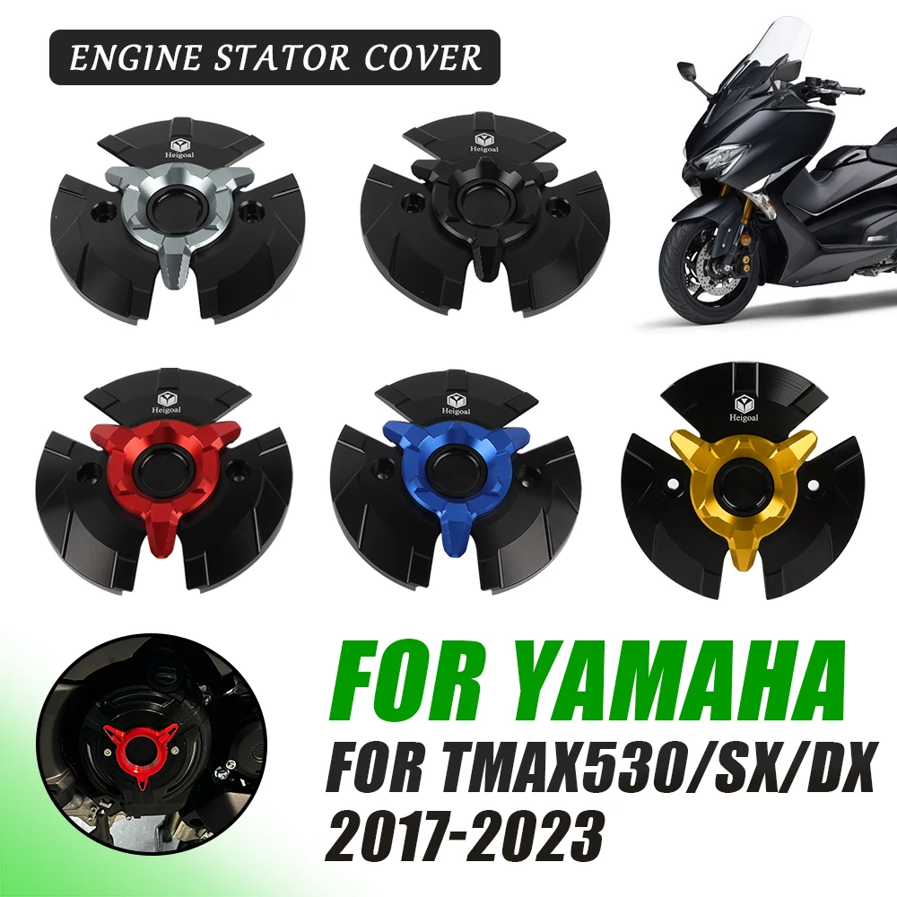 

TMAX 530 Motorcycle Engine Protection Cover Side Case Slider Guard Stator For Yamaha TMAX530 SX DX T-MAX 530 2019 2020 2021 2022