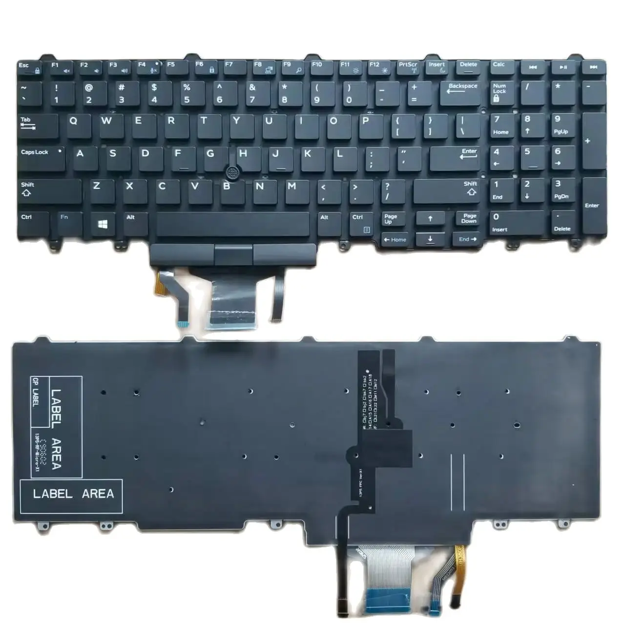 New US Spanish Brazil Keyboard For Dell Latitude E5550 E5570 E5580 E5590 E5591 Precision 3510 7510 7720 7520 P48F P53F SP BR
New US Spanish Brazil Keyboard For Dell Latitude E5550 E5570 E5580 E5590 E5591 Precision 3510 7510 7720 7520 P48F P53F SP BR