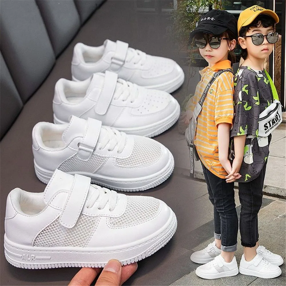 

Белые кроссовки для мальчиков 2021, теннисная детская обувь, детская обувь, обувь для девочек, кроссовки, повседневная обувь, детская спортивн...