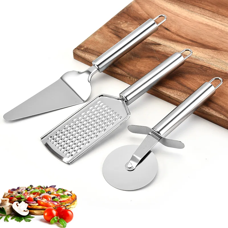 Stainless Steel Pizza Knife Cookie Cutter Cheese Grater Pastry Roller Cake Roller Wheel Scissor Bakeware Kitchen Accessories
Stainless Steel Pizza Knife Cookie Cutter Cheese Grater Pastry Roller Cake Roller Wheel Scissor Bakeware Kitchen Accessories