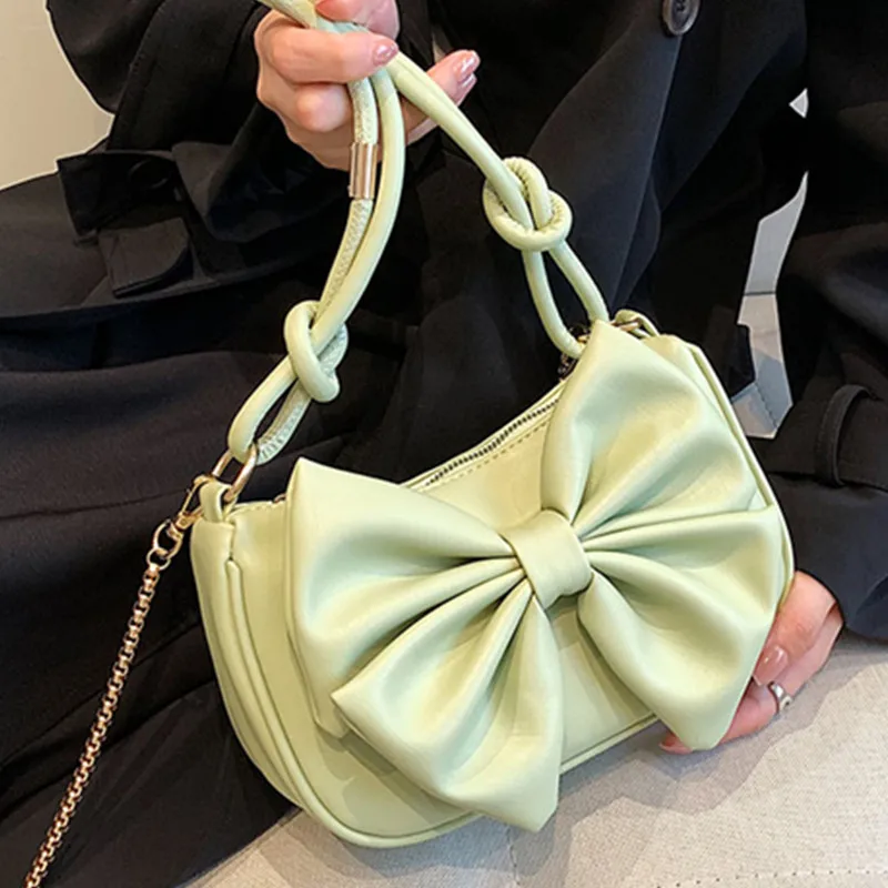 Женские сумки через плечо с бантом, качественная сумка через плечо из мягкой кожи, однотонная коричневая сумка, Женская трендовая сумка-мессенджер с металлической цепочкой
Женские сумки через плечо с бантом, качественная сумка через плечо из мягкой кожи, однотонная коричневая сумка, Женская трендовая сумка-мессенджер с металлической цепочкой