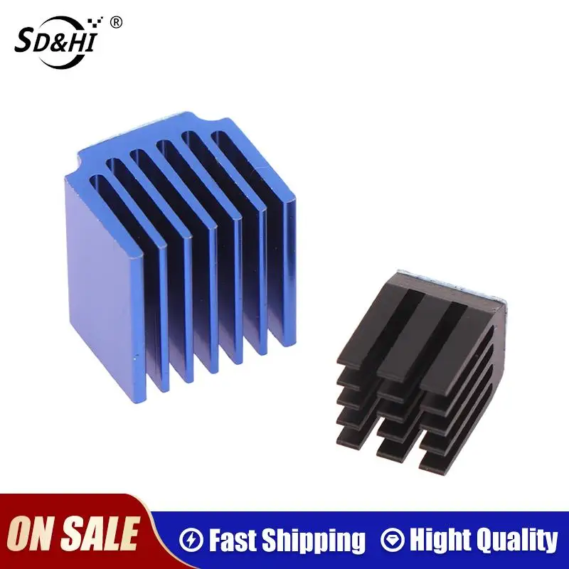 4Pcs 3D Printer Parts Blue Stepper Motor Driver Module Heat Sinks with Glue Cooling Block Heatsink for A4988 Drive
4Pcs 3D Printer Parts Blue Stepper Motor Driver Module Heat Sinks with Glue Cooling Block Heatsink for A4988 Drive