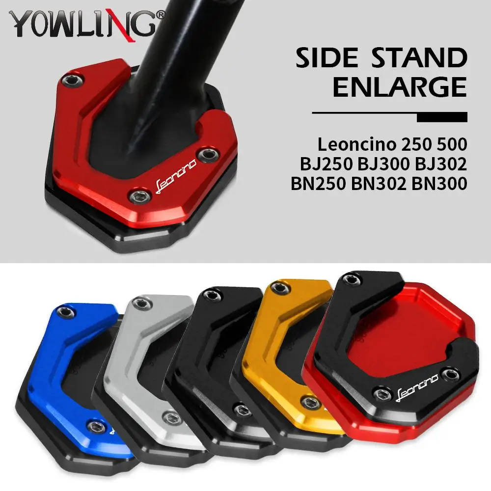 CNC Kickstand Foot Side Stand Extension Pad Support Plate FOR BENELLI leoncino 250 500 BNT BJ250 BJ300 BJ302 BN250 BN302 BN300
CNC Kickstand Foot Side Stand Extension Pad Support Plate FOR BENELLI leoncino 250 500 BNT BJ250 BJ300 BJ302 BN250 BN302 BN300