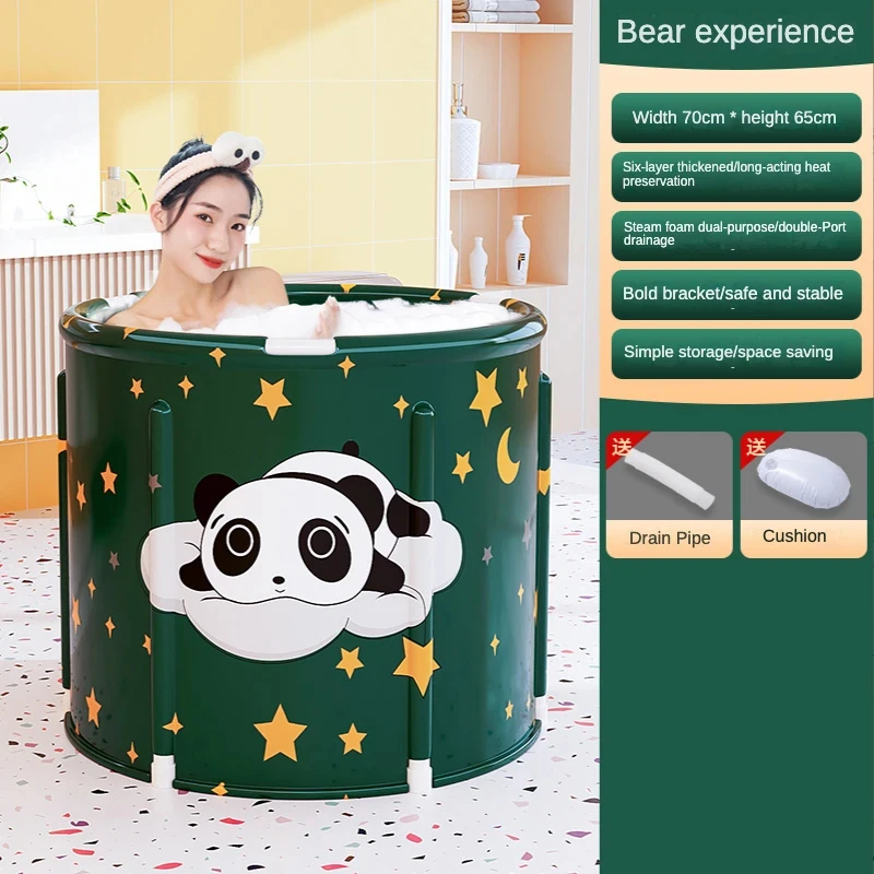 Portable Bathtub Folding Bath Bucket Thicken Shower Barrel Large Adult Tub Baby Swimming Pool Insulation Family Bathroom SPA Tub
Portable Bathtub Folding Bath Bucket Thicken Shower Barrel Large Adult Tub Baby Swimming Pool Insulation Family Bathroom SPA Tub