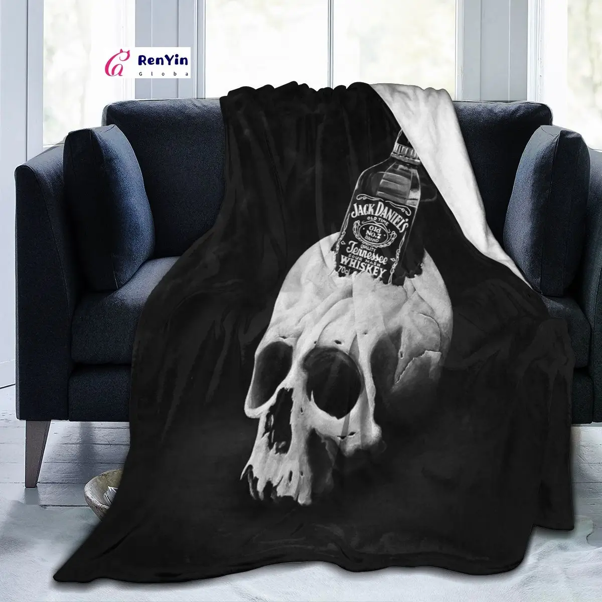 Alternative skeleton 3D blanket, personalized printing, soft and warm coral velvet, light and thin machine washed flannel blanke
Alternative skeleton 3D blanket, personalized printing, soft and warm coral velvet, light and thin machine washed flannel blanke