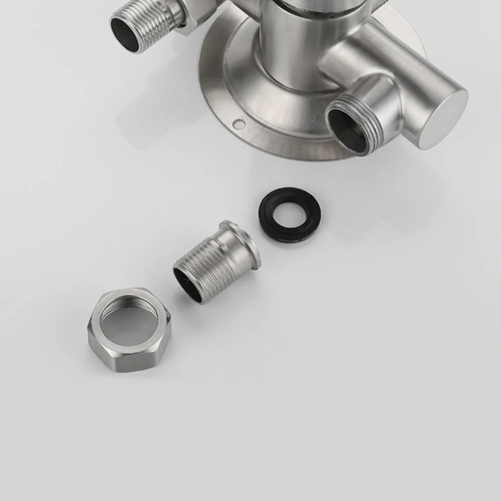 Hot and Cold Water Mixer Mounted on Shower Wall with Pull Up Handle Stainless Steel Shower Faucet with Excellent Durability
Hot and Cold Water Mixer Mounted on Shower Wall with Pull Up Handle Stainless Steel Shower Faucet with Excellent Durability