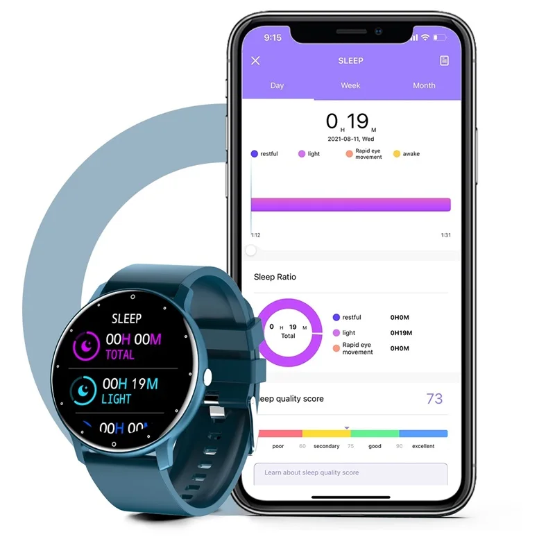 New Smart Watch Ultra-thin HD Screen Fitness Exercise Heart Rate Sleep Monitoring Men and Women Fashion Smartwatch Android IOS
New Smart Watch Ultra-thin HD Screen Fitness Exercise Heart Rate Sleep Monitoring Men and Women Fashion Smartwatch Android IOS