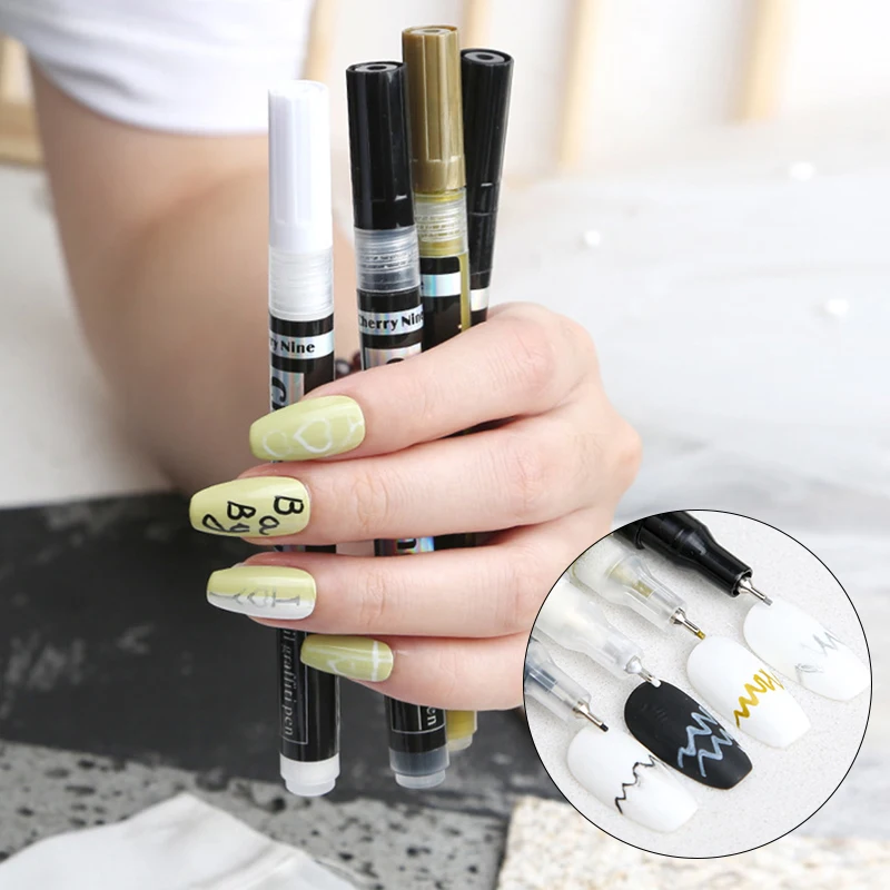 1pcs Nail Graffiti Pen Waterproof Drawing Line Pen Nail Dotting Abstract Painting Pen DIY Nail Art Design Images Drawing Tool
1pcs Nail Graffiti Pen Waterproof Drawing Line Pen Nail Dotting Abstract Painting Pen DIY Nail Art Design Images Drawing Tool