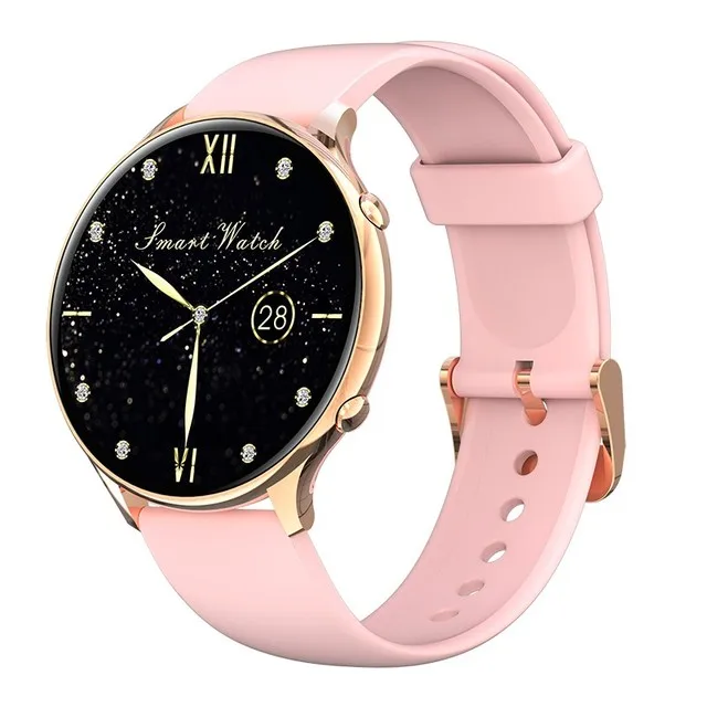 2021 New Fashion Women's Smart Watch Full Screen Touch Waterproof Bracelet Heart Rate Monitor Ladies Watches For Android IOS+Box
2021 New Fashion Women's Smart Watch Full Screen Touch Waterproof Bracelet Heart Rate Monitor Ladies Watches For Android IOS+Box