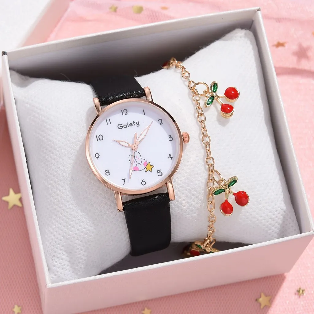 Gaiety Brand New Leather Strap Ladies Luxury Watch Fashion Bracelet Set Quartz Wristwatch Women Watch Simple Clock Gift
Gaiety Brand New Leather Strap Ladies Luxury Watch Fashion Bracelet Set Quartz Wristwatch Women Watch Simple Clock Gift