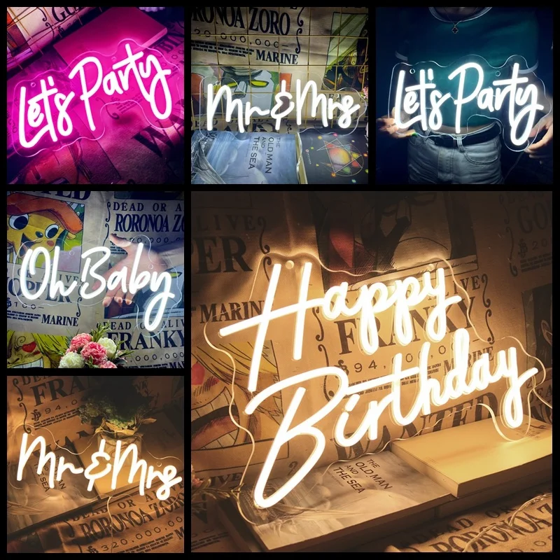 Custom Neon Sign Happy Birthday Wedding Oh Baby Better Together Led Letters Neon Led Light Sign Party Private Lamp
Custom Neon Sign Happy Birthday Wedding Oh Baby Better Together Led Letters Neon Led Light Sign Party Private Lamp