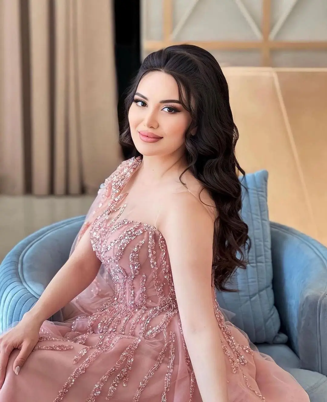 Pink Sequins Beadings Evening Prom Dresses One Shoulder Backless Floor Length Formal Occasion Dresses
Pink Sequins Beadings Evening Prom Dresses One Shoulder Backless Floor Length Formal Occasion Dresses