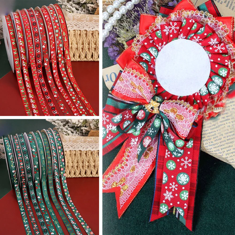 10mm 22m Christmas Ribbon Printed Christmas Polyester Ribbon For Handmade Design Christmas Decoration Gift Packing 2023 New Year
10mm 22m Christmas Ribbon Printed Christmas Polyester Ribbon For Handmade Design Christmas Decoration Gift Packing 2023 New Year