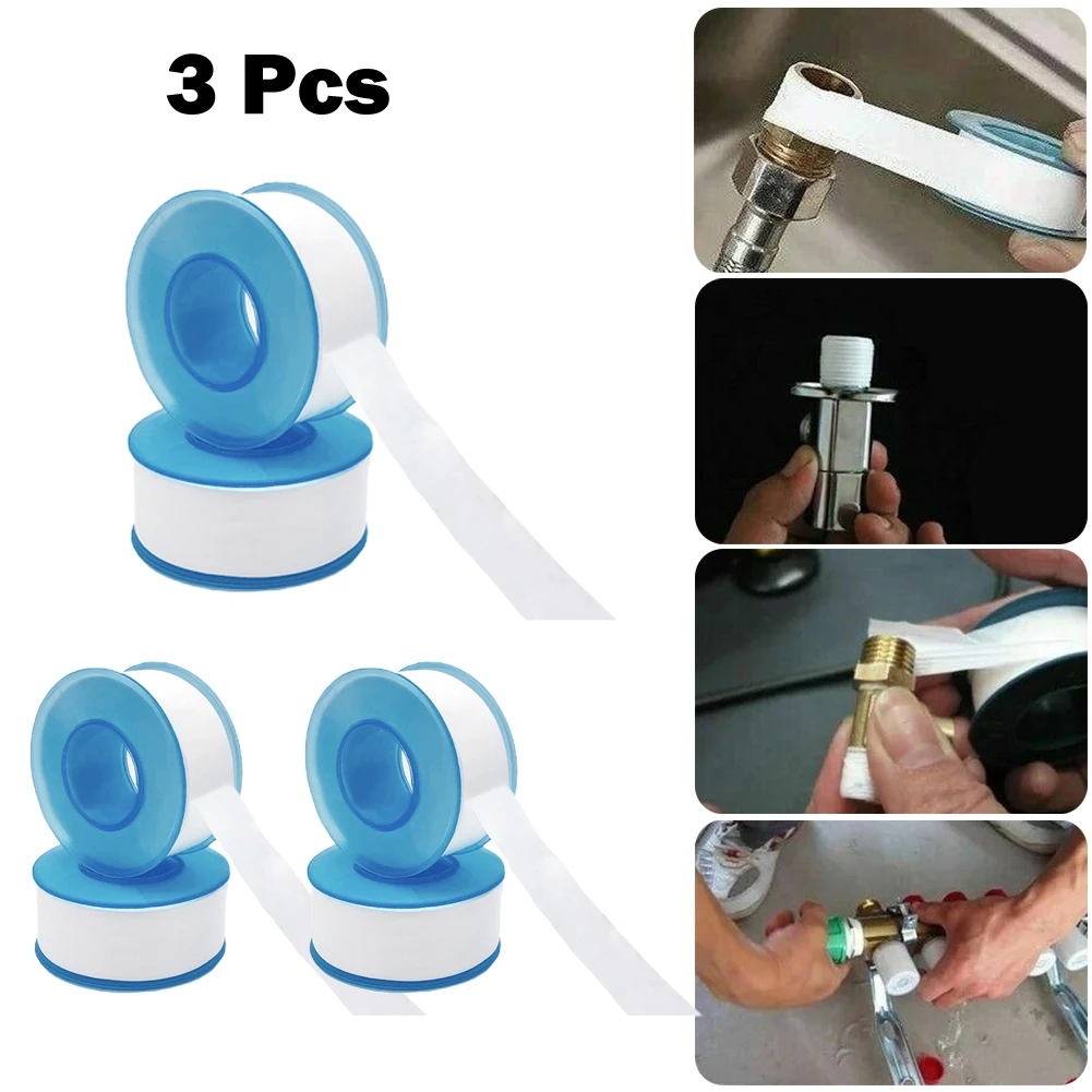 For Water Purifiers Adhesives Seal Tape 3×10M Tape Thread White Pipe 3Pcs For Water Purifiers Material Pneumatic Seal Tape
For Water Purifiers Adhesives Seal Tape 3×10M Tape Thread White Pipe 3Pcs For Water Purifiers Material Pneumatic Seal Tape