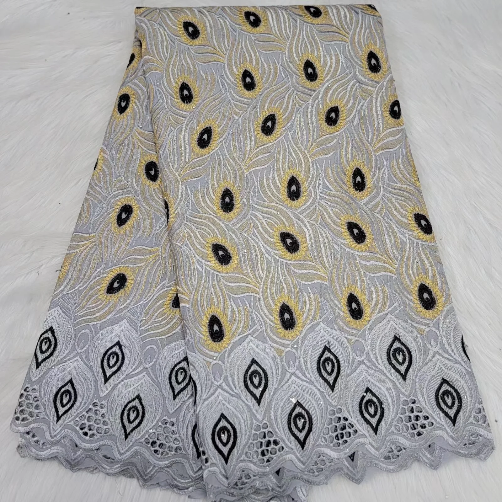 High Quality 1000% Cotton Dry 5 Yards Cozy Lace 2022 Swiss Most Popular African Design Mesh Dry Embroidered Women Prom Fabric
High Quality 1000% Cotton Dry 5 Yards Cozy Lace 2022 Swiss Most Popular African Design Mesh Dry Embroidered Women Prom Fabric