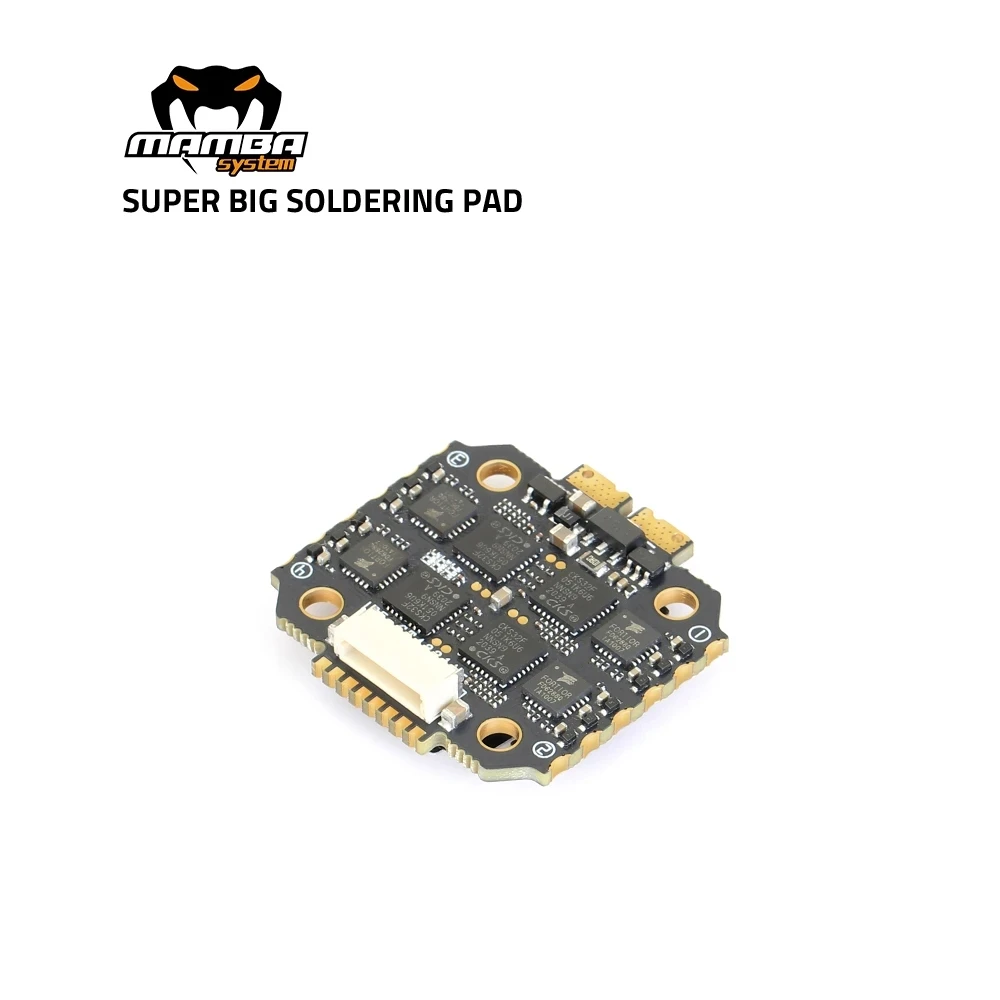 Электронный регулятор скорости DIATONE MAMBA F40 128K BL32 MINI 4 в 1 ESC 40A 6S Dshot1200, запчасти для дрона 20 мм
Электронный регулятор скорости DIATONE MAMBA F40 128K BL32 MINI 4 в 1 ESC 40A 6S Dshot1200, запчасти для дрона 20 мм