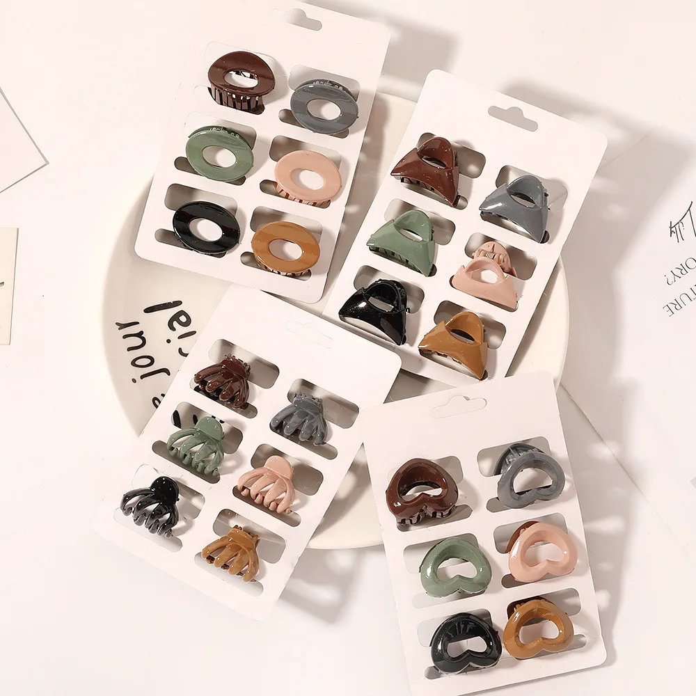 Зажим для волос Женский, модный простой маленький зажим, аксессуар для волос, 6 шт. в комплекте
Зажим для волос Женский, модный простой маленький зажим, аксессуар для волос, 6 шт. в комплекте