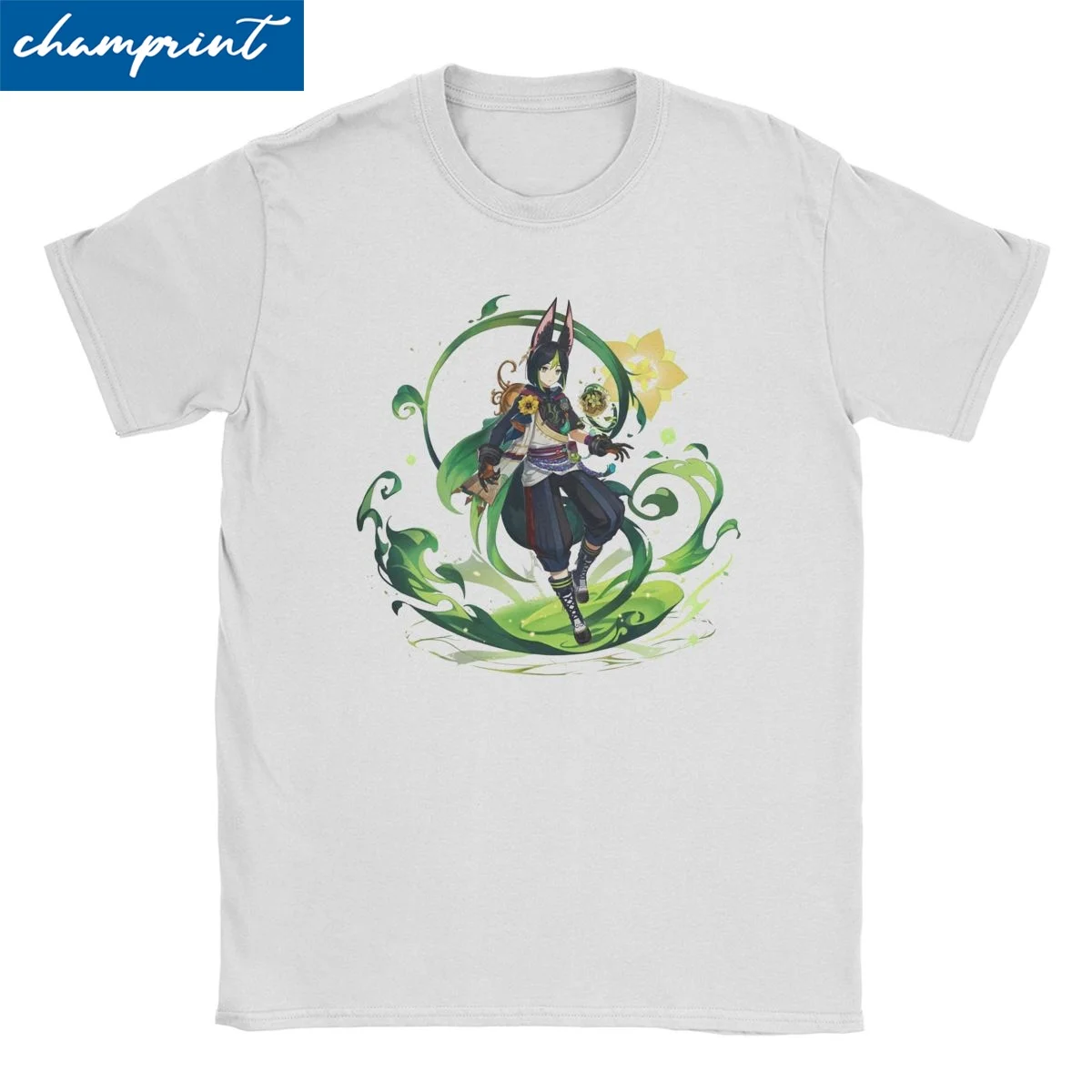 Men Women's Tighnari Genshin Impact T Shirt 100% Cotton Tops Unique Short Sleeve Round Neck Tee Shirt Party T-Shirt
Men Women's Tighnari Genshin Impact T Shirt 100% Cotton Tops Unique Short Sleeve Round Neck Tee Shirt Party T-Shirt