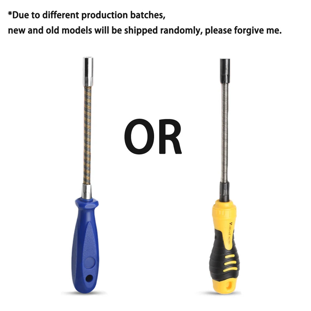 1PC Steel Fastening Socket Screwdriver 250mm Length Flexible Hex Flex Manual Socket Screw Driver Hand Tools For Contact Screws
1PC Steel Fastening Socket Screwdriver 250mm Length Flexible Hex Flex Manual Socket Screw Driver Hand Tools For Contact Screws