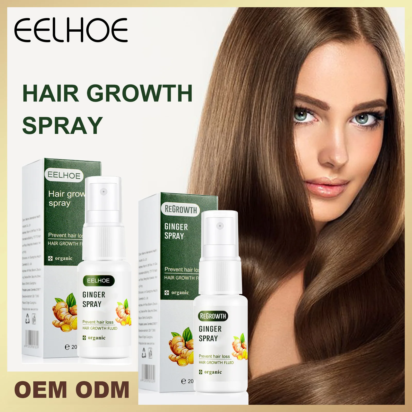 Спрей Eelhoe Ginger против выпадения волос с эфирным маслом, сыворотка для быстрого роста волос, продукты для Tousle, питательный уход за здоровьем 20 ...
Спрей Eelhoe Ginger против выпадения волос с эфирным маслом, сыворотка для быстрого роста волос, продукты для Tousle, питательный уход за здоровьем 20 ...