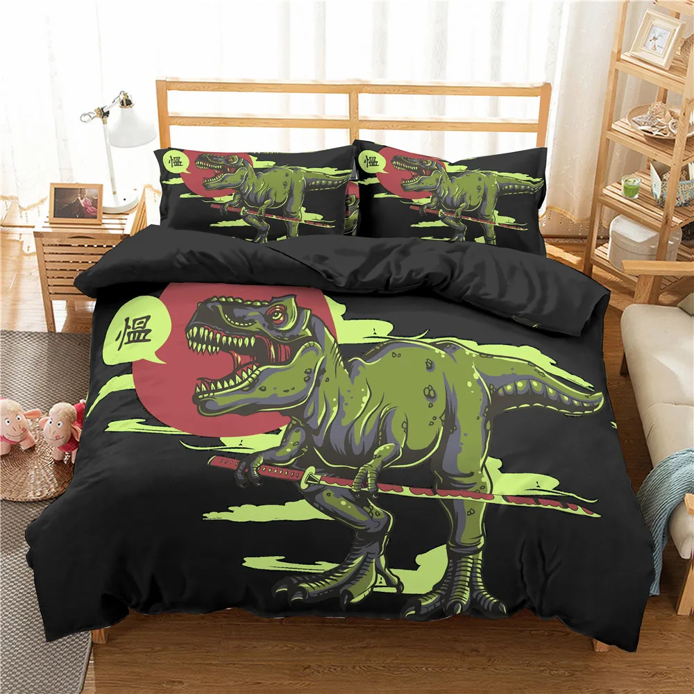Комплект пододеяльников с 3D принтом динозавра, двуспальный комплект, одеяло большого размера с рисунком животных для детей, мальчиков, дево... 
Комплект пододеяльников с 3D принтом динозавра, двуспальный комплект, одеяло большого размера с рисунком животных для детей, мальчиков, дево...