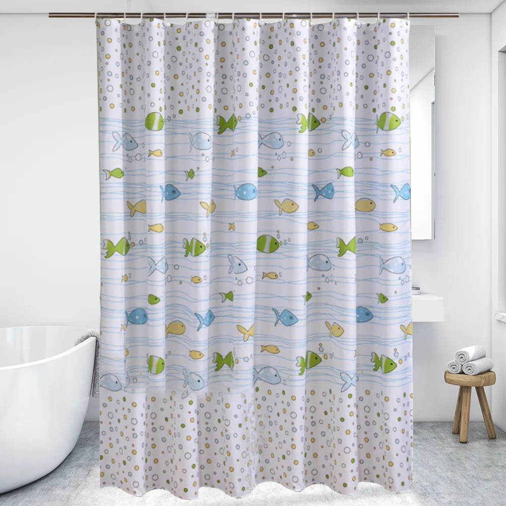 1pc Durable Practical Useful Decor Curtain Shower Curtain Bathing Curtain for Bathroom
1pc Durable Practical Useful Decor Curtain Shower Curtain Bathing Curtain for Bathroom